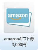 amazonギフト券 3,000円